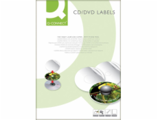 Q-Connect Q-CONNECT CD/DVD etikety, průměr 117 mm, kulaté, bílé