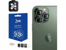 Hybridní sklo pro objektiv fotoaparátu 3MK Lens Protection Pro Apple iPhone 13 Pro/13 Pro Max zelená/alfínově zelená