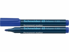 Schneider Permanentní popisovač SCHNEIDER Maxx 130, kulatý, 1-3mm, modrý