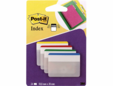 Post-it POST-IT TAB 50,8 X 38 MM 686-F1 ROVNÁ DO ZÁSUVEK 4 BARVY 6 KS