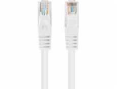 Lanberg PATCHCORD CAT.5E UTP 1M WHITE VLUKE PASSED LANBERG 10-BACK