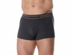 Brubeck BX10870 Pánské boxerky ACTIVE WOOL graphite S