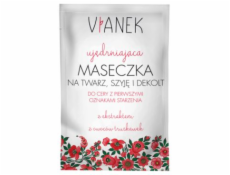 Vianek Vianek červená - Zpevňující maska na obličej, krk a dekolt