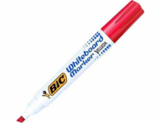 Bic Velleda 1751 za sucha stíratelný fix se šikmým hrotem, červený