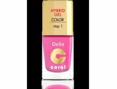 Delia Cosmetics Coral Hybrid Gel nail email č. 22 candy pink 11ml