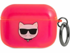 Karl Lagerfeld Case Karl Lagerfeld KLAPUCHFP Apple AirPods Pro kryt růžový/růžový Choupette