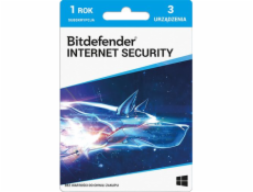 Bitdefender 3 zařízení 12 měsíců (PLBITDBS02)