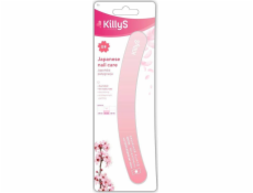 Killy`s KILLY S_Japanese Nail Care pilník na nehty banán 180/240 růžový