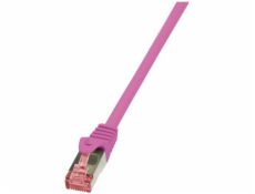 LogiLink Patchcord CAT.6 S/FTP 1,50 m, růžový (CQ2049S)