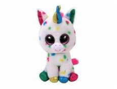 TY Beanie Boos Harmione - Barevný jednorožec 24 cm (37266)