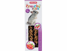 Zolux Crunchy Stick činčila divoká růže/rybíz 115g