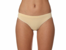 Brubeck Dámská tanga TH00182A Comfort Cotton, béžová, velikost M