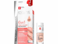 Eveline Eveline Nail Therapy Kondicionér na nehty dodávající barvu 6v1 NUDE 5ml