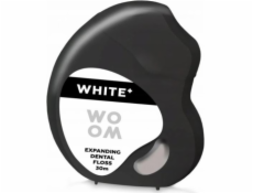 WOOM_White+ rozšiřující dech osvěžující dentální nit 30m
