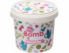 Bomb Cosmetics BOMB COSMETICS_Cranberry Lime Sprchový peeling cukrový sprchový peeling Brusinkový Lime 400g