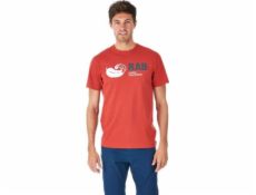 Rab Pánské tričko Stance Vintage Tee Red Clay rS