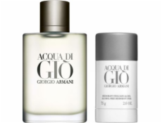 Giorgio Armani Acqua Di Gio Pour Homme Set pro muže EDT 100ml + tyčinka deodorant 75g