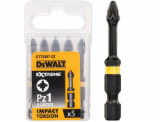 Nárazové šroubovací bity Dewalt Torsion PZ1x50mm 5 ks. (DT7390T)