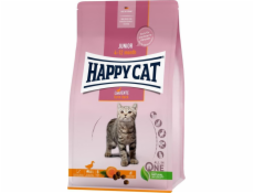 Happy Cat Junior Farm Duck, suché krmivo, pro koťata ve věku 4-12 měsíců, kachna, bez obilovin, 1,3 kg, sáček