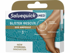 Salvequick SALVEQUICK_Blister Rescue 360 Protective Care náplasti na puchýře na patách 5 ks.