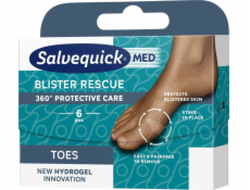 Salvequick SALVEQUICK_Blister Rescue hydrogelové náplasti na puchýře 3+3 ks.