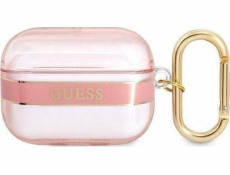 Kryt GUESS Guess GUAPHHTSP AirPods Pro růžový/růžový Strap Collection