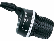 Řazení MICROSHIFT, pravé, 6-rychlostní, kompatibilní se Shimano, Twist Shifter, Indexování (NOVÉ)