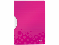 Leitz WOW Folder with clip Pink (41850023)