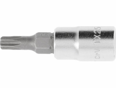 Torx nástrčný šroubovák s 25 mm, 1/4 otvorem