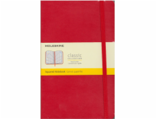 Moleskine Notes L Klasické kostkované červené