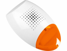 Satel Outdoor akusticko-optický alarm, oranžový měnič PIEZO SP-500 O