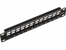 Alantec Patch panel 10 modulárních 12 portů 1U nevybavený