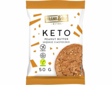 Keto měkké sušenky z arašídového másla 50g