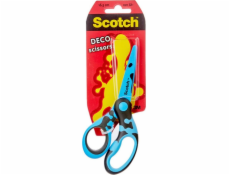 Scotch Dětské nůžky Scotch (DECO), 13 cm, ergonomické, blistr, mix barev