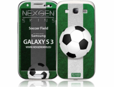 Nexgen Skins Nexgen Skins - Sada skinů pro pouzdro s 3D efektem Samsung GALAXY S III (Soccer Field 3D) univerzální