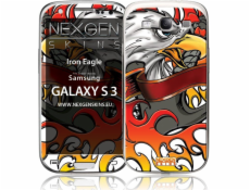 Nexgen Skins Nexgen Skins - Sada skinů pro pouzdro s 3D efektem Samsung GALAXY S III (Iron Eagle 3D) univerzální