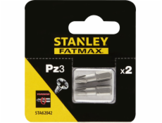 Šroubovací bity Stanley Torsion PZ3x25mm 2 ks. (STA62042)