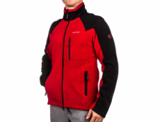 Hi-Tec pánský fleece Monar Red, velikost XL