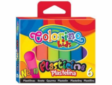 Colorino Neon plastelína 6 barev (935409)