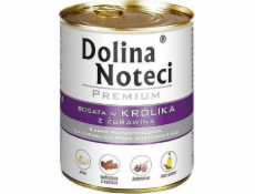 Dolina Noteci Dolina Noteci Prémiové krmivo králík s brusinkami 800g pro dospělé psy univerzální