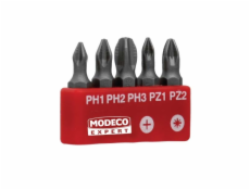 Modeco Sada hrotů 25mm PH1-PH3 A PZ1-PZ2 5 ks. - MN-15-512