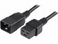 Manhattan IEC320 C19 až C20 napájecí kabel 16A 2m černý