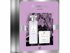 Allverne Set pro ženy Edp Iris&Patchouli 50ml + svíčka Forest Spa 100g