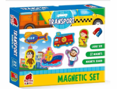 Roter Kafer Magnetické puzzle Vozidla s deskou RK2090-04