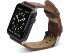 X-doria X-Doria Lux Band - Kožený řemínek pro Apple Watch 38mm (hnědý) univerzální