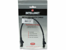 Intellinet Network Solutions Intellinet propojovací kabel RJ45 cat.6 UTP 0,5 m Černá 100% měď (342032)