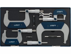 Limitní sada mikrometrů MMA 0-100 mm