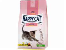 Happy Cat Kitten Farm Poultry, suché krmivo, pro koťata ve věku 2-6 měsíců, drůbež, 4 kg, sáček