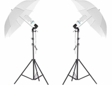 Massa studiová lampa OSVĚTLENÍ SET 2x600W 5500K