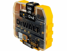 Dewalt 1/4 PZ2 x 25 mm Sada nástavců pro extrémní nárazy, 25 kusů Tic-tac (DT70556T-QZ)